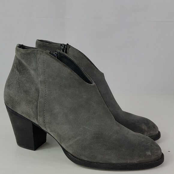 Paul Green Delgado Suede Leather Women's Ankle Boots - Picture 1 of 14